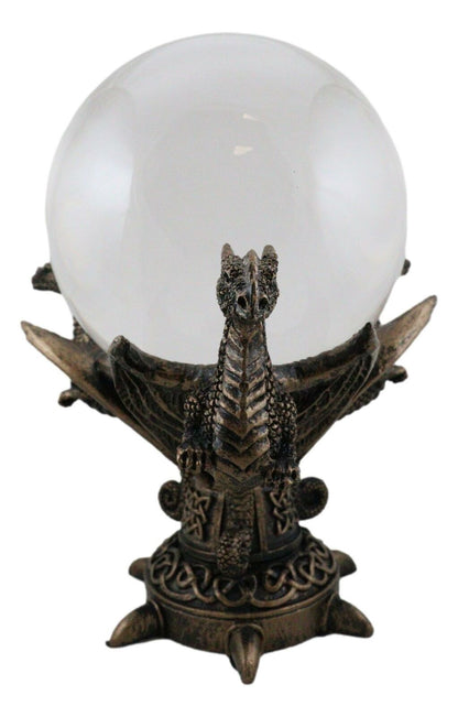 The Celtic Guardian Crystal Ball/Scrying Ball Figurine