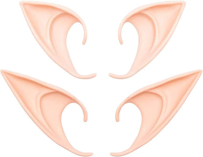 Elf Ears, Cosplay Accessories (2 Pairs)