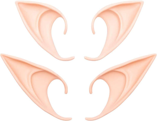 Elf Ears, Cosplay Accessories (2 Pairs)