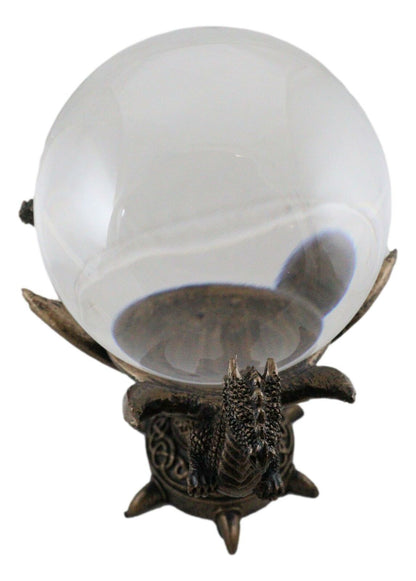 The Celtic Guardian Crystal Ball/Scrying Ball Figurine