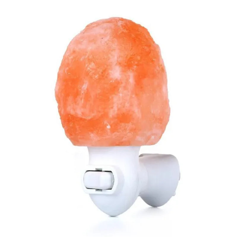 Himalayan Salt Lamp Air Purifying with Plug Release Negative Ions, Warm White