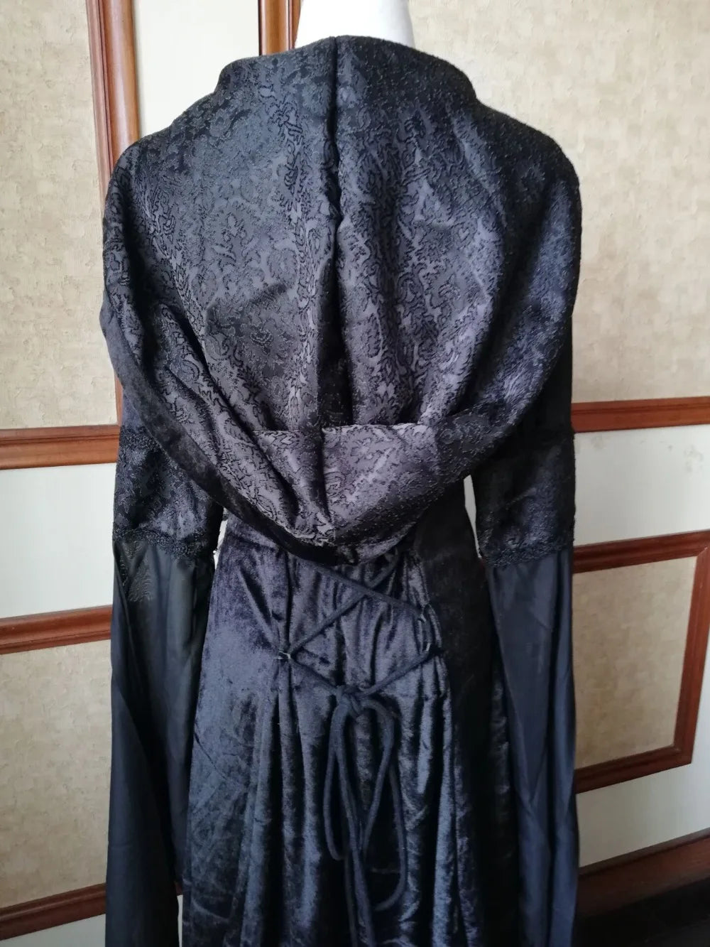 Medieval Renaissance Maxi Train Dress /Cloak for Adult Women 