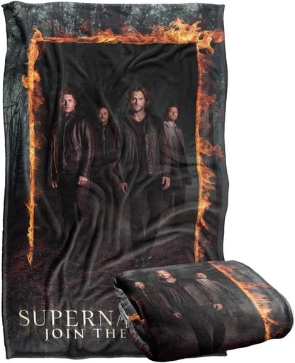 Supernatural Super Soft Throw Blanket 36" X 58"